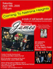 James & Nied's Hotel Band * * Family Friendly - Bring The Kids * *, Benefit Rock -N- Roll Concert Saturday  April 16 Natrona Heights Blessed Sacrament School Hall Featuring - James - 8:00 PM Special Guest - Nied's Hotel Band - 7:00 PM. For details visit www.james-music.com.